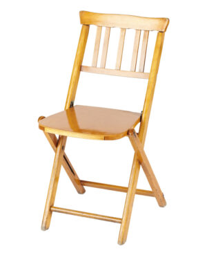 Klapstol i træ