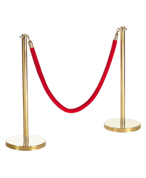 VIP-stander m. snor - messing