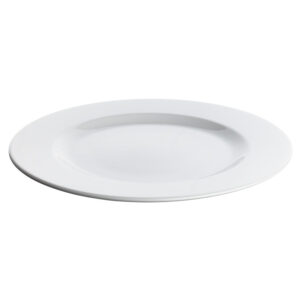 Dækketallerken Ø 33 cm. - hvid