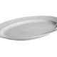 Fad oval 39x27 cm. - hvid