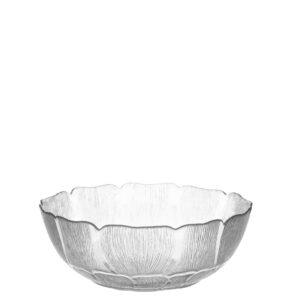 Glasskål Fleur 23 cm.
