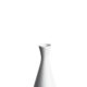 Vase til 1 stilk 14 cm. - hvid