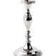 Lysestage sølv - 1-armet 22 cm. - prinsesse