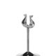 Menuholder 14 cm. - højglanspoleret