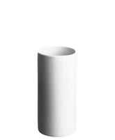 Vase 17 cm. - hvid