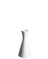 Vase til 1 stilk 14 cm. - hvid